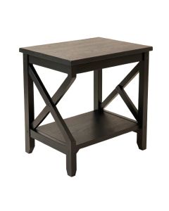 Cedar Canyon Side Table - Black (synthetic illustration; no displayed measurements)