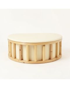 Summit Brook Shoe Storage Bench - Cream (synthetic illustration; no displayed measurements)