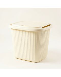 Holly Crest Laundry Hamper - Ivory (synthetic illustration; no displayed measurements)
