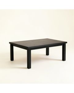 Vale Bridge Coffee Table - Black (synthetic illustration; no displayed measurements)