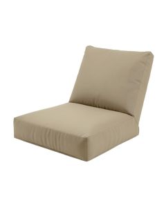 Indoor/Outdoor Spun Polyester Chaise Lounge Cushion