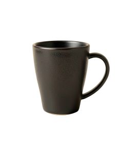Hazel Branch Ceramic Mug - Black (synthetic illustration; no displayed measurements)