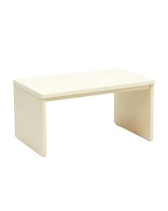 Summit Dell Desktop Monitor Riser - Cream