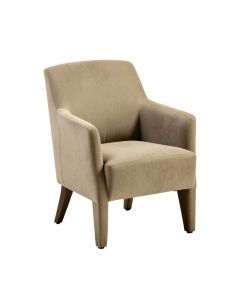 Naoma Script Slipcovered Upholstered Dining Chair (synthetic illustration; no displayed measurements)