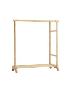 Clay Bluff Empty Garment Rack - Beige (synthetic illustration; no displayed measurements)