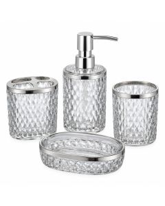 Larocque 4 Piece Bathroom Accessory Set