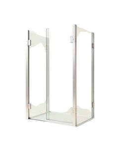 40 '' W X 72 '' H Door Opening Frameless Shower Door