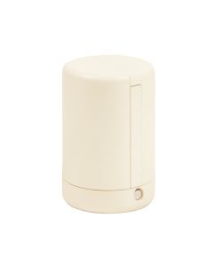Creamy White Solar Powered Integrated Led Fence Post Cap Pack (synthetic illustration; no displayed measurements)