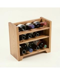 Croll 12 Bottle Floor Wine Bottle And Glass Rack (synthetic illustration; no displayed measurements)