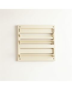 Slate Dale Empty Wall-Mounted Tool Organizer Panel - Ivory (synthetic illustration; no displayed measurements)