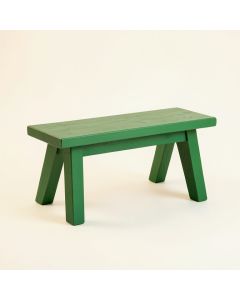 Moss Crest Indoor Bench - Green (synthetic illustration; no displayed measurements)