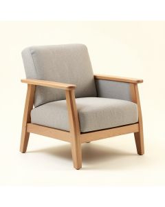 29 '' Wide Polyester Armchair (synthetic illustration; no displayed measurements)
