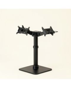Vivo Aluminum 17 '' To 32 '' Dual Monitor Stand Desk Mount W/ Pneumatic Spring Arm (synthetic illustration; no displayed measurements)