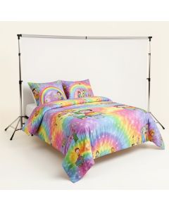 Pride Decorations Love Wins Celebration Tie Dye Backdrop Rainbow Colors Happiness Vintage (synthetic illustration; no displayed measurements)