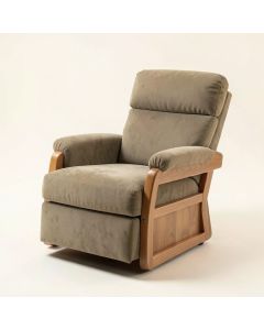 Drayvin 30.3 '' Wide Manual Swivel Standard Recliner (synthetic illustration; no displayed measurements)