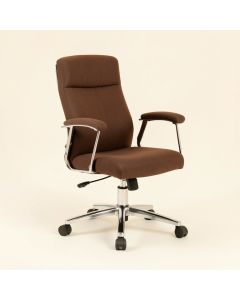 Office Chair Work Beauty Salon Chair Brown (synthetic illustration; no displayed measurements)