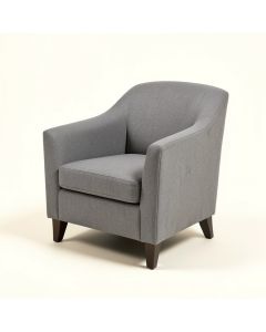 Angelene Upholstered Parsons Chair In Gray (synthetic illustration; no displayed measurements)