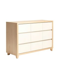 Lavelle Blanc 65.5 '' Wide 3 Drawer Birch Wood Sideboard