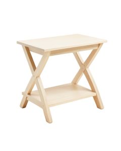 Olive Arc Side Table - Ivory (synthetic illustration; no displayed measurements)
