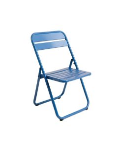 Alder Canyon Folding Outdoor Chair - Blue (synthetic illustration; no displayed measurements)