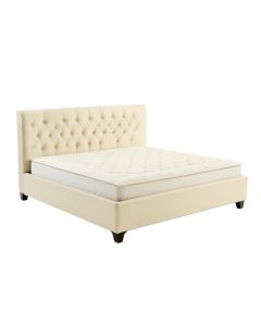 Clermt Tufted Upholstered Low Profile Standard Bed