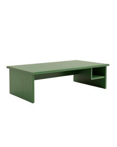 Cedar Arc Desktop Monitor Riser (synthetic illustration; no displayed measurements)