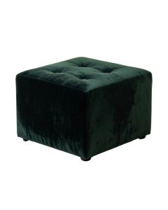 Hinkley 37 '' Velvet Tufted Square Cocktail Ottoman