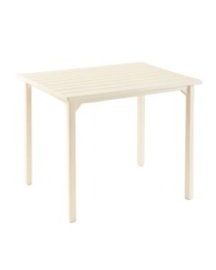 Aspen Bend Patio Table - White