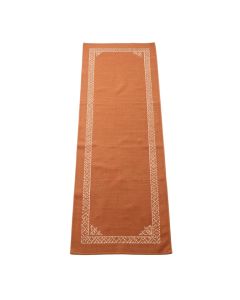 Flint Branch Narrow Runner Rug - Terracotta (synthetic illustration; no displayed measurements)