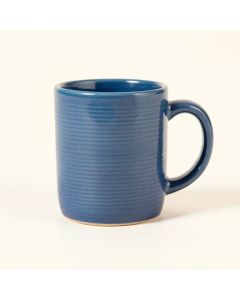 Maple Crossing Ceramic Mug - Blue (synthetic illustration; no displayed measurements)