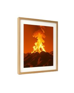`` Sky On Fire '' By Kurt Shaffer Framed Photographic Print