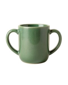 Moss Bluff Ceramic Mug - Green (synthetic illustration; no displayed measurements)