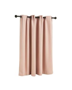 Horance Solid Blackout Thermal Grommet Single Curtain Panel