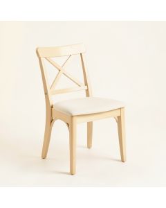 Wren Arc Dining Chair - Ivory (synthetic illustration; no displayed measurements)