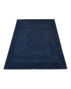 Linden Bluff Rectangular Outdoor Rug - Navy (synthetic illustration; no displayed measurements)