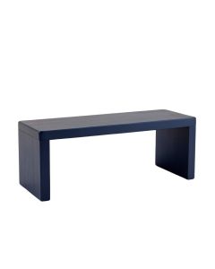 Cliff Falls Indoor Bench - Navy (synthetic illustration; no displayed measurements)