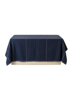Aspen Dale Flat Bed Sheet - Navy