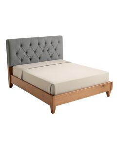 King Tufted Low Profile Standard Bed (synthetic illustration; no displayed measurements)