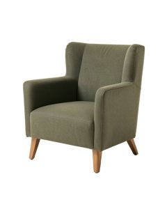 Ilminster 27 '' Wide Polyester Wingback Chair (synthetic illustration; no displayed measurements)