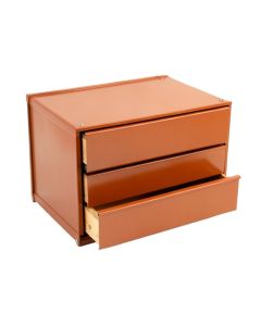 Slate Arc Under-Desk Drawer Unit (synthetic illustration; no displayed measurements)