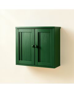 Wren Dale Wall-Mounted Entry Cabinet - Green (synthetic illustration; no displayed measurements)