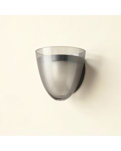 Bay Crossing Wall Sconce Mounted On A Plain Wall - Gray (synthetic illustration; no displayed measurements)