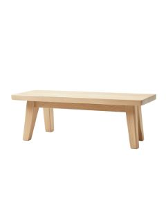 Cedar Bluff Indoor Bench - Beige (synthetic illustration; no displayed measurements)