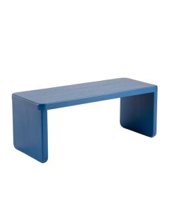 Oak Bridge Indoor Bench - Blue (synthetic illustration; no displayed measurements)