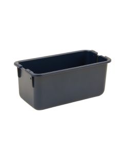 River Bridge Empty Railing Planter With Integral Brackets - Navy (synthetic illustration; no displayed measurements)