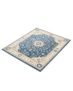 Katie Oriental Blue/Ivory Area Rug (synthetic illustration; no displayed measurements)