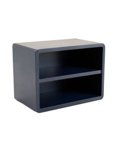 Shore Bend Low Toy Storage Unit - Navy (synthetic illustration; no displayed measurements)