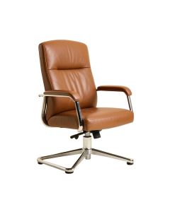 Thorfin Genuine Leather Conference Chair (synthetic illustration; no displayed measurements)