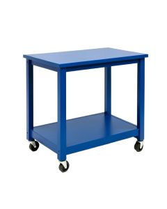 Reed Bridge Empty Rolling Workshop Cart - Blue (synthetic illustration; no displayed measurements)