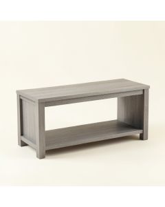 Ash Branch Indoor Bench - Gray (synthetic illustration; no displayed measurements)